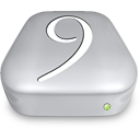 Drive OS 9 alternative metal Icon