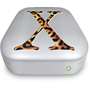 Drive OS X Jaguar metal Icon