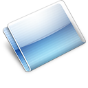 Folder Alternative aqua Icon