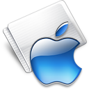 Folder Apple aqua Icon