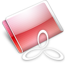 Folder RAD E8 strawberry Icon