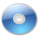 Optical Disk Aqua aqua Icon