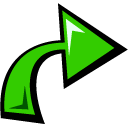 Green Right Arrow Icon