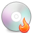 Burning disc Icon