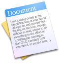 The Documents Icon