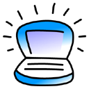 iBook Blueberry Icon