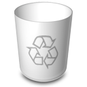 niZe   Bin Empty Recycle Icon