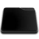 niZe   Folder Blank Black Icon