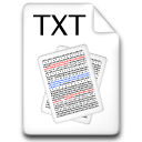 niZe   TXT Icon