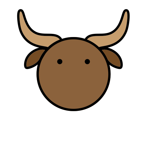 Animal icon - color - cow Icon