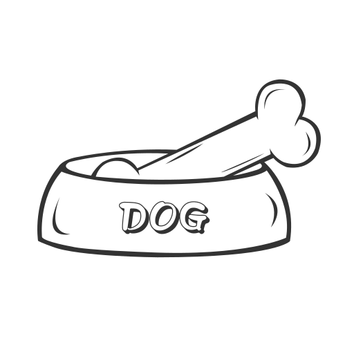 Pocket-portable dog bowl Icon