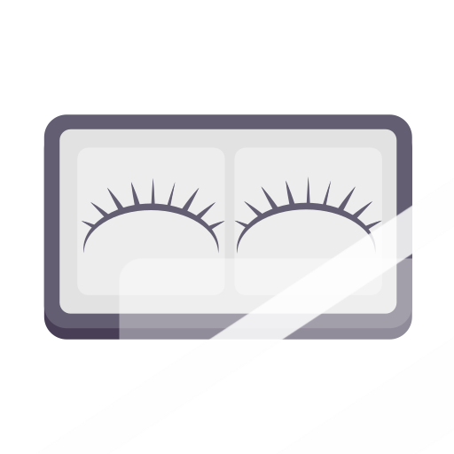 Make up eyelashes Icon