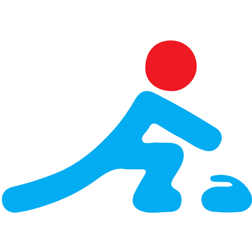 Winter Olympics - curling Icon