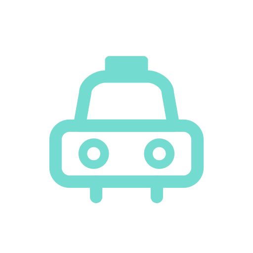Taxi accident Icon