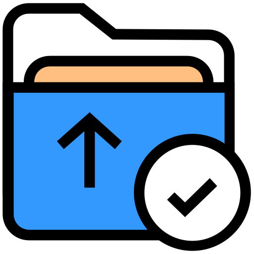 Upload sign in document Icon