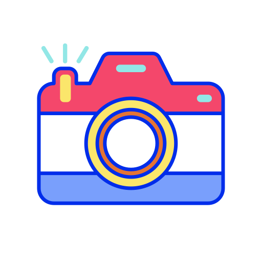 Linear digital camera Icon