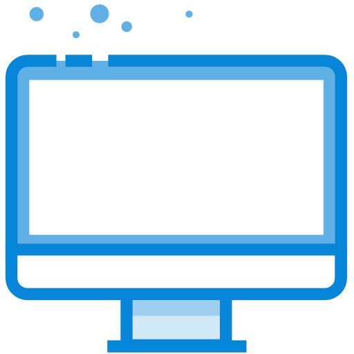 Computer, monitor, desktop Icon