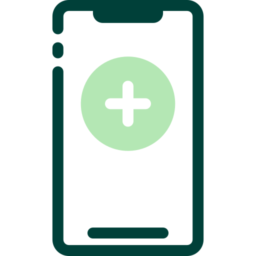 Mobile upload Icon