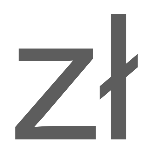 Polish zloty, Polish currency symbol jrit Icon
