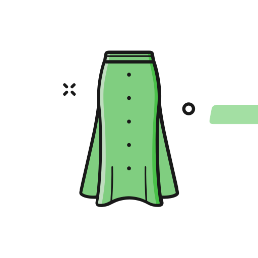 16_ long skirt Icon