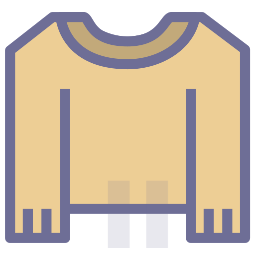 Clothes, sweaters, clothes Icon