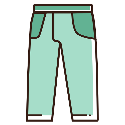 Cropped Trousers Icon
