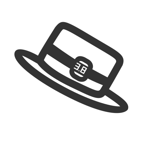 Hat - Grey Icon