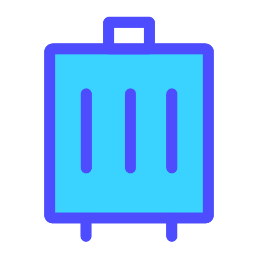 Suitcase - Multicolor thread Icon