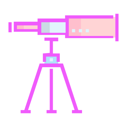 observation telescope Icon