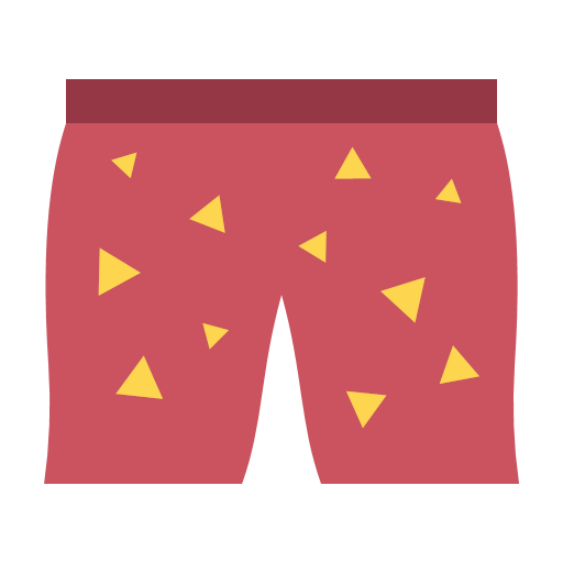 red-snazzy-shorts Icon