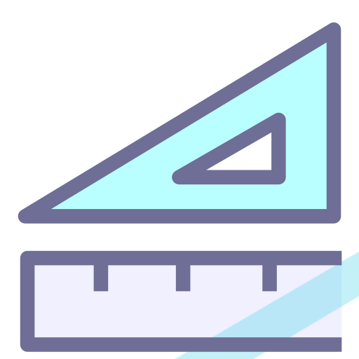 Ruler, size Icon