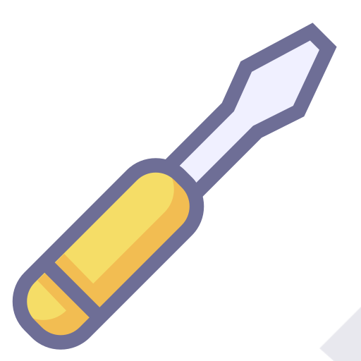 Screwdriver, tool Icon