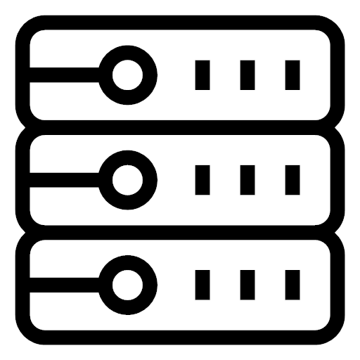 19 data stack Icon