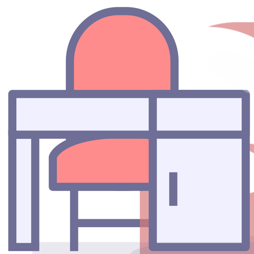 Desk, study Icon