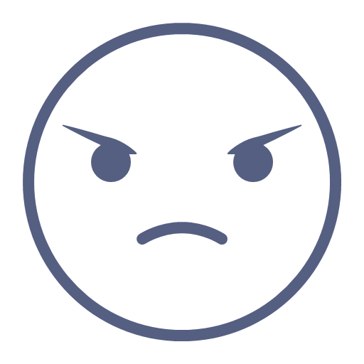 Angry expression Icon