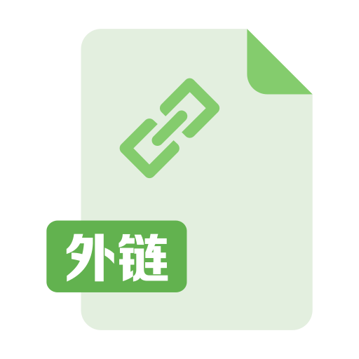 File type - external link Icon