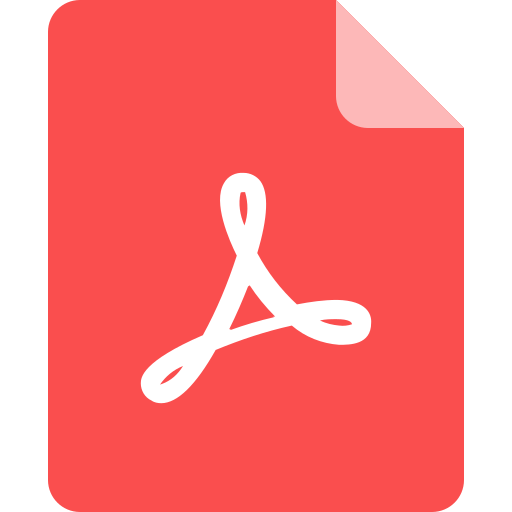 File type - standard drawing - PDF document Icon