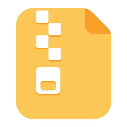 File type - compressed package Icon