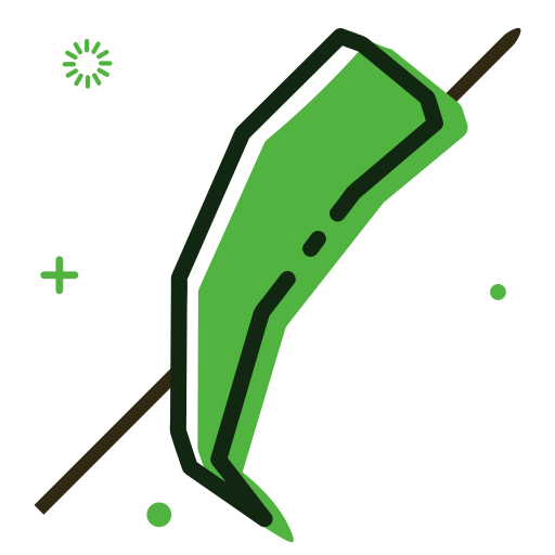 Baked green peppers Icon