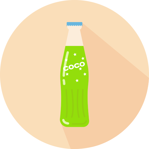 Bottled soda water Icon