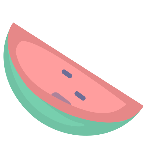 Watermelon, fruit Icon