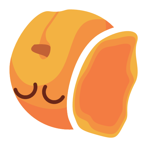 Dried yellow peach Icon