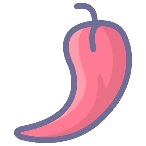 Chili, pepper, vegetable Icon