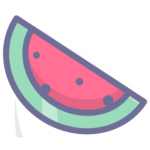 Watermelon, watermelon, fruit Icon