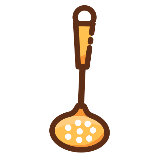Kitchen supplies - leaky spoon Icon