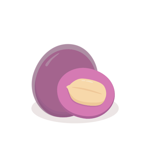 Purple sweet potato peanut Icon