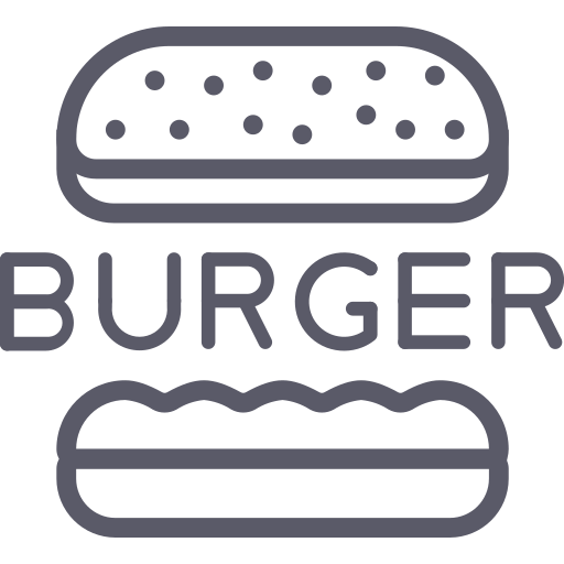 Hamburg Burger Icon