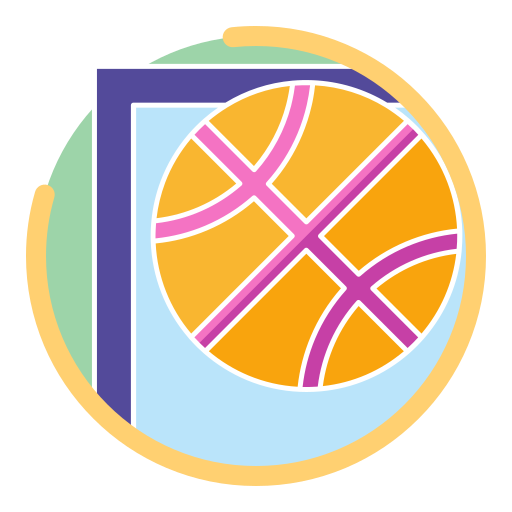 Linear basketball Icon