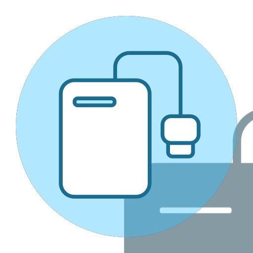 mobile hard disk drive Icon