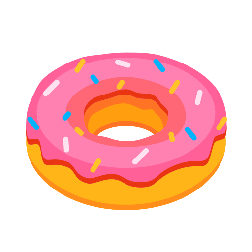 Doughnuts, desserts, pastries, snacks Icon